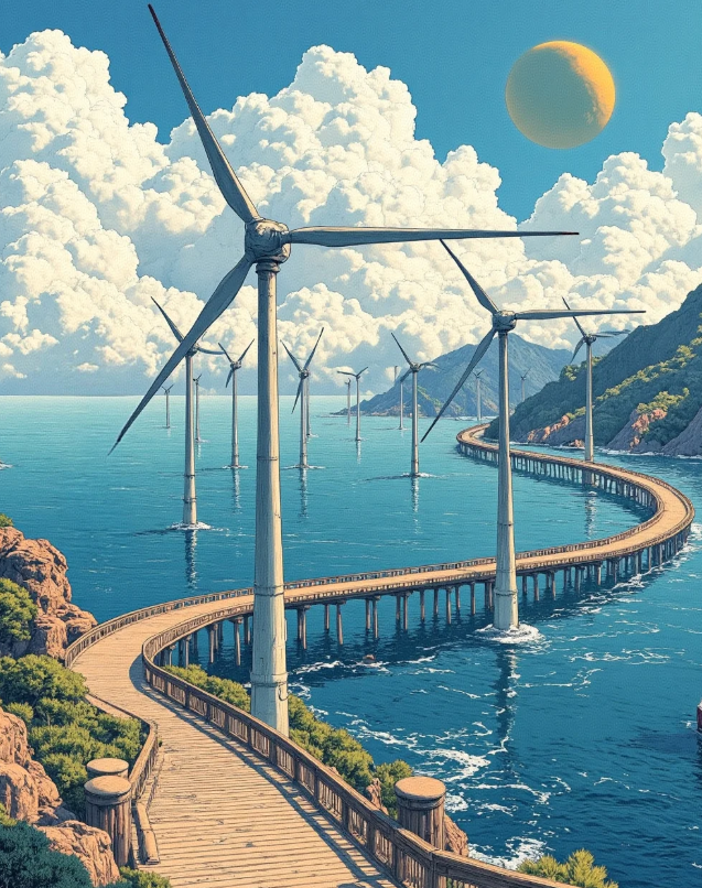 风电双海战略霸屏A股！海外招标放量+海上订单狂飙120%